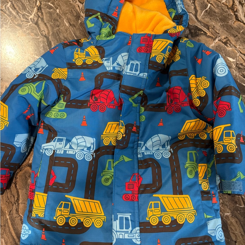 The Children's Place Multicolor Construction Puffer Jacket